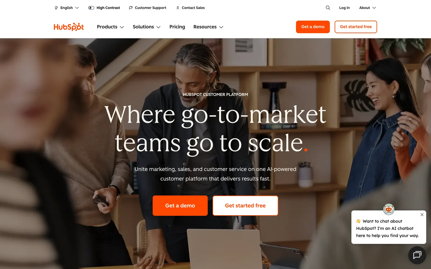HubSpot Sales Hub pipeline view